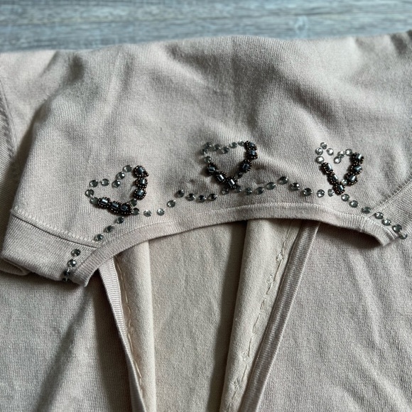 BCBG Max Azria Y2K open beaded cardigan - Picture 5 of 5